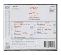 Cambini – Quintettes à vents N°1 à N°3 – CD – NAXOS