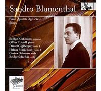 Quintettes avec Piano Op 2 et Op 4/Melodies