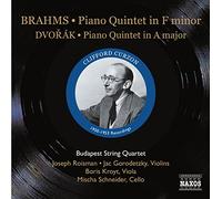 Budapest String Quartet, Curzon – Quintettes pour piano – CD – Import – NAXOS