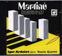 Quintettes Pour Piano Et Cordes Nos. 1 & 2, Quatuor. "Zéro" - Quatuor Stamic