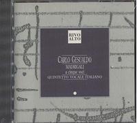 Quintetto Vocale Italiano - Madrigali a 5 Voci: Libro VI [Import]