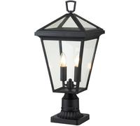 Quintiesse Alford Place lampadaire extérieur 2x40 W noir QN-ALFORD-PLACE3-M-MB