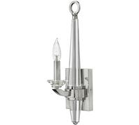 Quintiesse Ascher applique murale 1x60 W nickel QN-ASCHER1