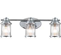 Quintiesse Ashland Bay applique murale 3x60 W chrome QN-ASHLANDBAY3-PC-BATH
