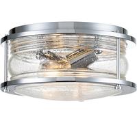 Quintiesse Ashland Bay plafonnier 2x60 W chrome QN-ASHLANDBAY-F-PC-BATH