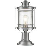 Quintiesse Booker lampadaire extérieur 1x60 W transparent-aluminium QN-BOOKER3-M-IA