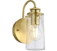 Quintiesse Braelyn applique murale 1x40 W laiton-transparent QN-BRAELYN1-BB