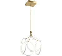 Quintiesse Ciri lampe suspendue 1x45 W doré QN-CIRI-P-WH