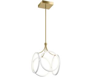 Quintiesse Ciri lampe suspendue 1x45 W doré QN-CIRI-P-WH