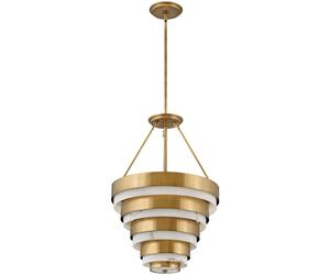 Quintiesse Echelon lampe suspendue 4x40 W laiton QN-ECHELON-4P