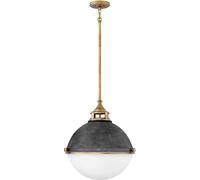Quintiesse Fletcher lampe suspendue 3x60 W blanc-laiton QN-FLETCHER-P-L-AZ