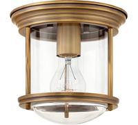 Quintiesse Hadrian plafonnier 1x60 W transparent-marron QN-HADRIAN-MINI-F-BR-CLEAR