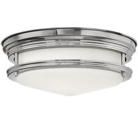 Quintiesse Hadrian plafonnier 2x40 W chrome-verre opalisé QN-HADRIAN-FS-CM-OPAL