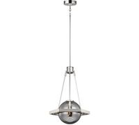 Quintiesse Harper lampe suspendue 1x60 W fumé-nickel QN-HARPER-1P