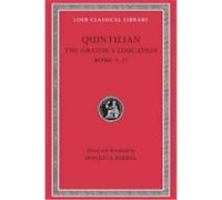 Quintilian the Orators Education, Loeb Classical Library