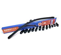 Quinton Hazell Aeroflex Balai d'essuie-glace de rechange multi-ajustement pour vitre avant, 26" / 660 mm