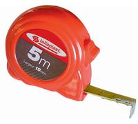 QUINTUPLE METRE BOITIER FLUO ROUGE 19MM (BLISTER) TALIAPLAST - 490261