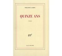 Quinze ans – Gallimard