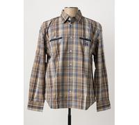 quinze & treize chemises homme de couleur marron L