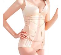 QUINZI 3-in-1 Postpartum Belly Band Bande de récupération post-partum pour césarienne/Anneau pelvien/Anneau gastrique-Taille M