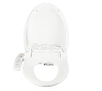 QUIOTUIR Abattant WC Électrique Température à 3 Vitesses Indicateurs Vitesse Vent Réglable Plusieurs Modes de Nettoyage 1350W Cuvette Toilette Électrique pour Maisons, Hôpitaux, Hôtels