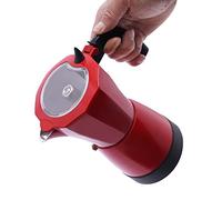 QUIOTUIR Cafetière Italienne Électrique 300ml Moka Express d'Exception 6 Tasses avec Poignée Anti-Brûlure et Double Protection Anti-Fuites Machine à Café Artisanale pour Maison Bureau