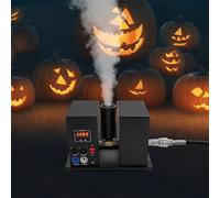 QUIOTUIR Machine à Colonne D'air Co₂ 205w 2 Canaux Angle de Pulvérisation Réglable 180° Hauteur de Pulvérisation 7-8m Machine à Fumée pour Bars, Banquets, Mariages, Bals, Hôtels, Fêtes Légères