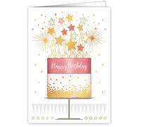 Quire Collections Gâteau en carton avec cierges