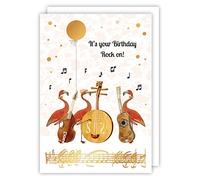 Quire Collections Piet Carte d'anniversaire Rock On