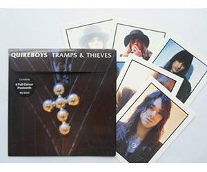 Quireboys - Quireboys Tramps And Thieves 7" Parlophone RS6323 EX/EX 1992 envelope sleeve with six postcards