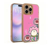 Quirky patterns Magnetic attraction phone case TPU+PC for iPhone 14