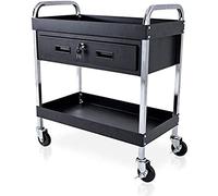 QUIRUMED Chariot de Salon de Coiffure avec tiroir et Plateau