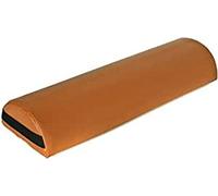 QUIRUMED Coussin Moyen Cylindre, Long, Dimensions 55 x 18 cm, Couleur, Orange, Rembourrage en Mousse, pour Le Yoga, pour Le Fitness, pour Le Massage