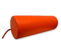 QUIRUMED Coussin Rouleau 55 x 20 cm Orange