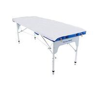 QUIRUMED Draps de civière jetables, non réglable, rouleau de 100 pièces, épaisseur 18 grammes, couleur blanche, polypropylène, prédécoupé tous les 190 cm, largeur 80 cm