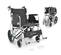 QUIRUMED Fauteuil roulant en aluminium pour voyage 46 cm