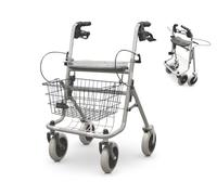 QUIRUMED Marcheur avec plateau roues et panier