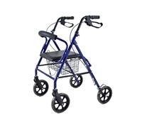 QUIRUMED Marcheur avec siège pliant en aluminium