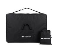 QUIRUMED Sac à dos pour table pliable Wellcore 17 x 93 x 63 cm | Sac de transport avec compartiment pour accessoires | Compatible avec tables jusqu'à 182 x 60 cm | Polyester résistant