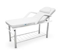 QUIRUMED Table fixe en acier 2 corps et accoudoirs Wellcore