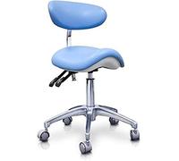 QUIRUMED Tabouret Poney hydraulique Elite multidisciplinaire Bleu Clair