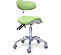 QUIRUMED Tabouret Poney hydraulique Elite multidisciplinaire Vert Pastel
