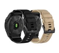 Quirxio Bracelet de montre Quickfit de 26 mm compatible avec Garmin Fenix 7X/ 6X/ 5X/ Enduro 2 - Bracelet de sport en nylon robuste pour Garmin Fenix 7X Pro Sapphire Solar/ 6X Pro/5X Plus/Tactix 7