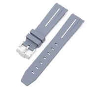 Quirxio Moonswatch Bracelet en caoutchouc incurvé sans espace pour Omega Swatch Joint Planet Series Moon Mercury 20 mm, 20mm, Acétate, Pas de pierre précieuse