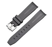 Quirxio Moonswatch Bracelet en caoutchouc incurvé sans espace pour Omega Swatch Joint Planet Series Moon Mercury 20 mm, 20mm, Acétate, Pas de pierre précieuse