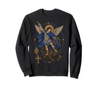 QUIS UT Deus Archange Saint Michel Archange Sweatshirt