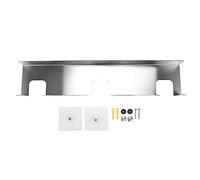 Quisiete Étagère murale pour pelle à pizza en acier inoxydable brossé, suspension murale, support pour pelle à pizza haute résistance