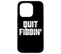 Quit Fibbin Atrial Fibrillation Cardiology LPN Cardiac Nurse Coque pour iPhone 15 Pro