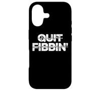 Quit Fibbin Atrial Fibrillation Cardiology LPN Cardiac Nurse Coque pour iPhone 17
