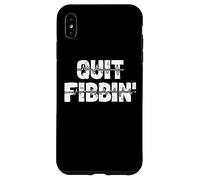 Quit Fibbin Atrial Fibrillation Cardiology LPN Cardiac Nurse Coque pour iPhone XS Max